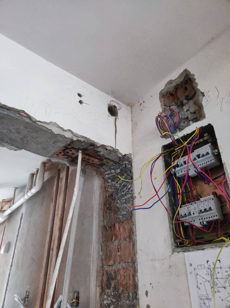 南通新港花苑 7*-304 施工照片