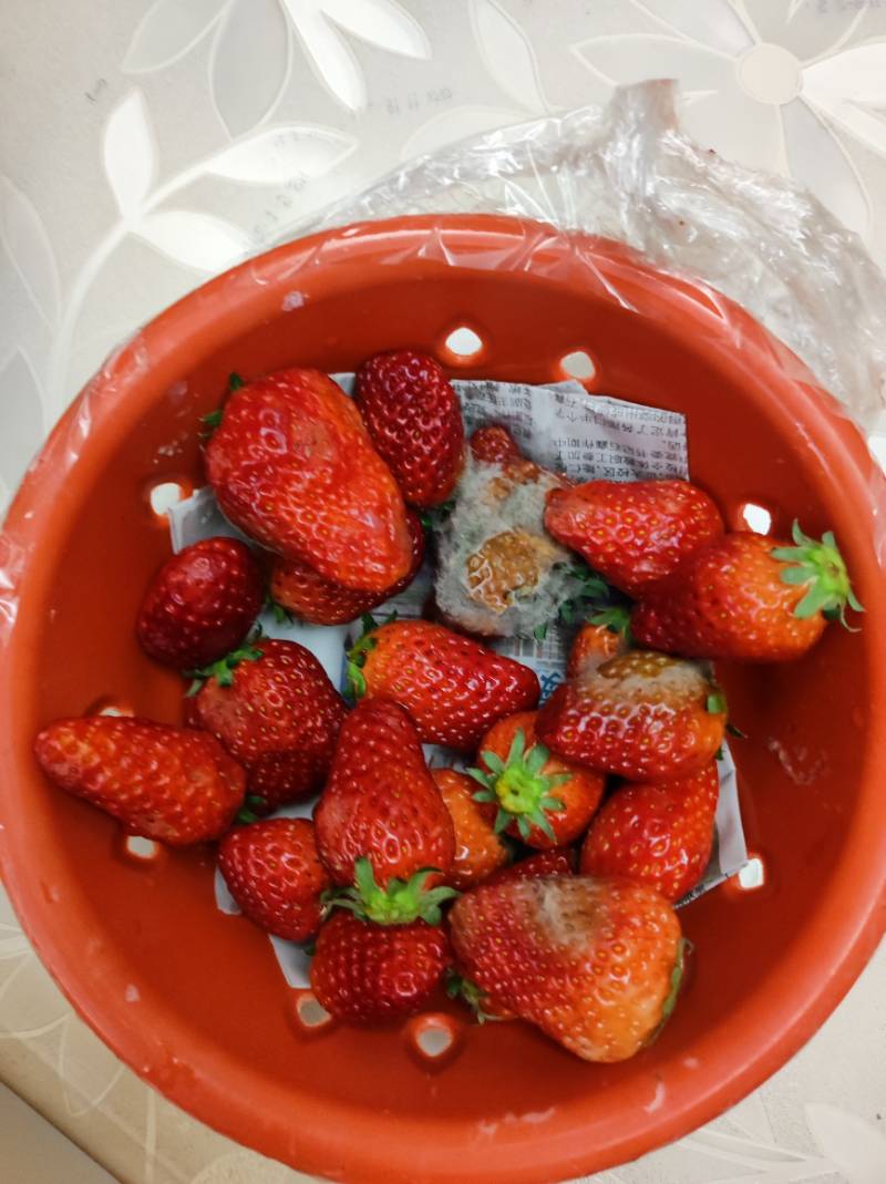 买草莓千万要看仔细