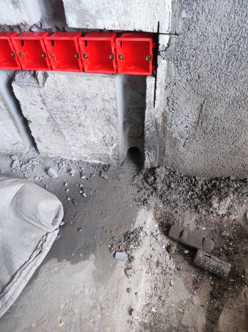 南通中港翡翠城 1*-2605 施工照片