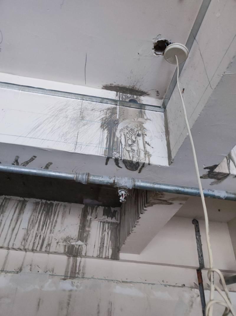 濠河风景名胜区名都广场步行街 店面 施工照片