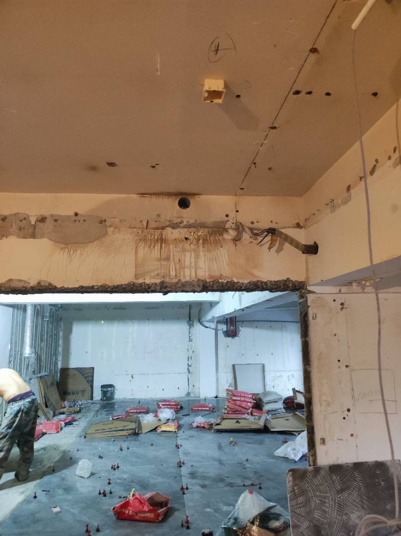 刀庖厨家乡菜小海鲜 店面 施工照片