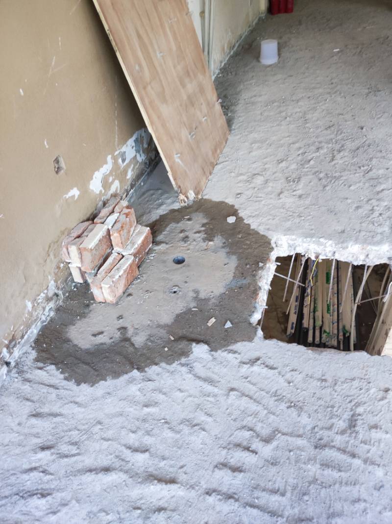 南通世纪新城 21号楼店面 施工照片