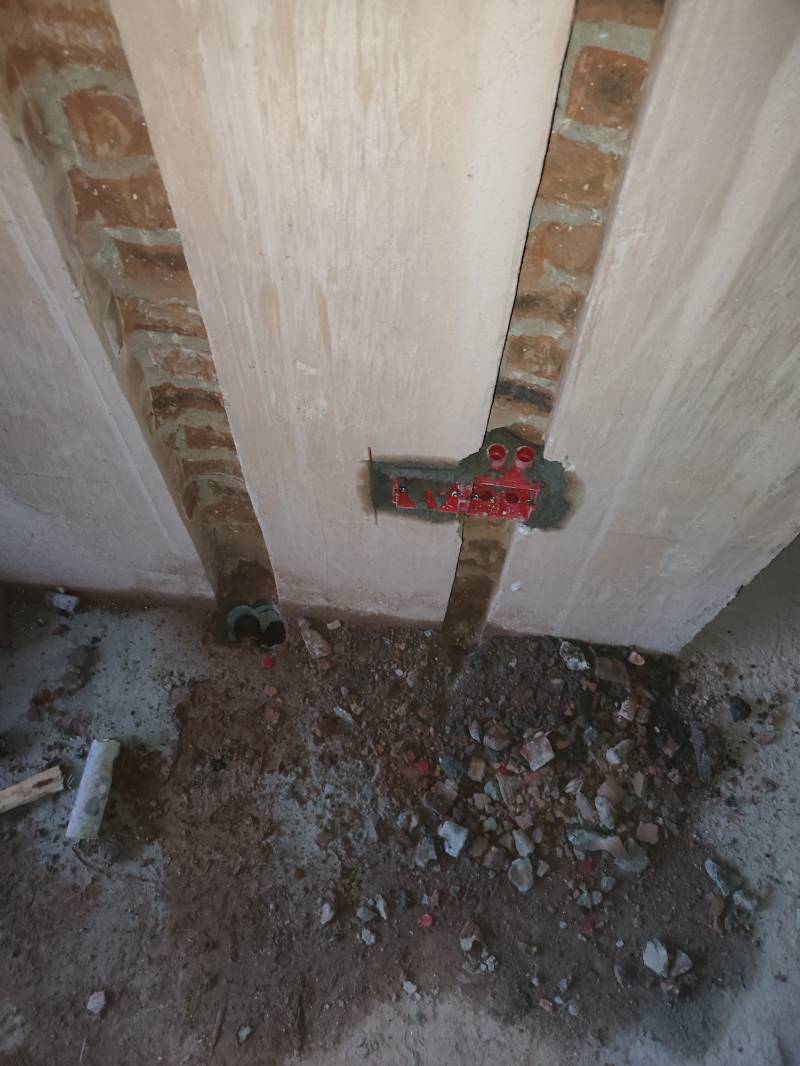 磨框别墅群 6排28号楼 施工照片