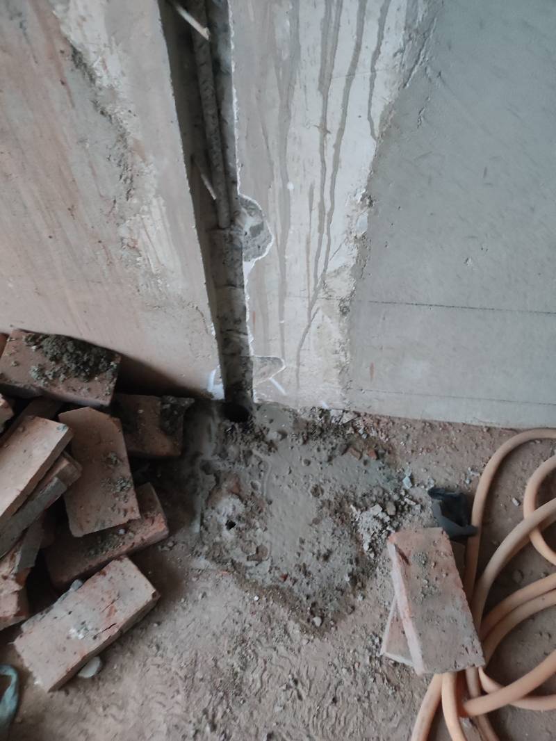 磨框别墅群 6排28号楼 施工照片