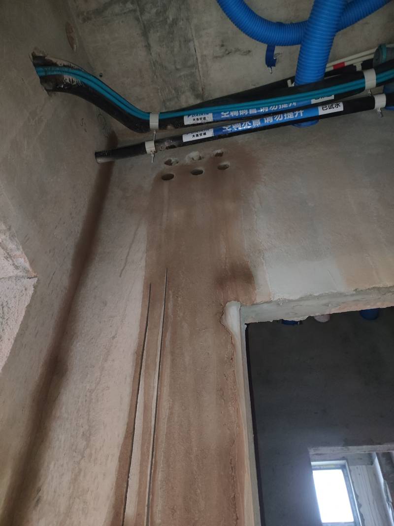 磨框别墅群 6排28号楼 施工照片