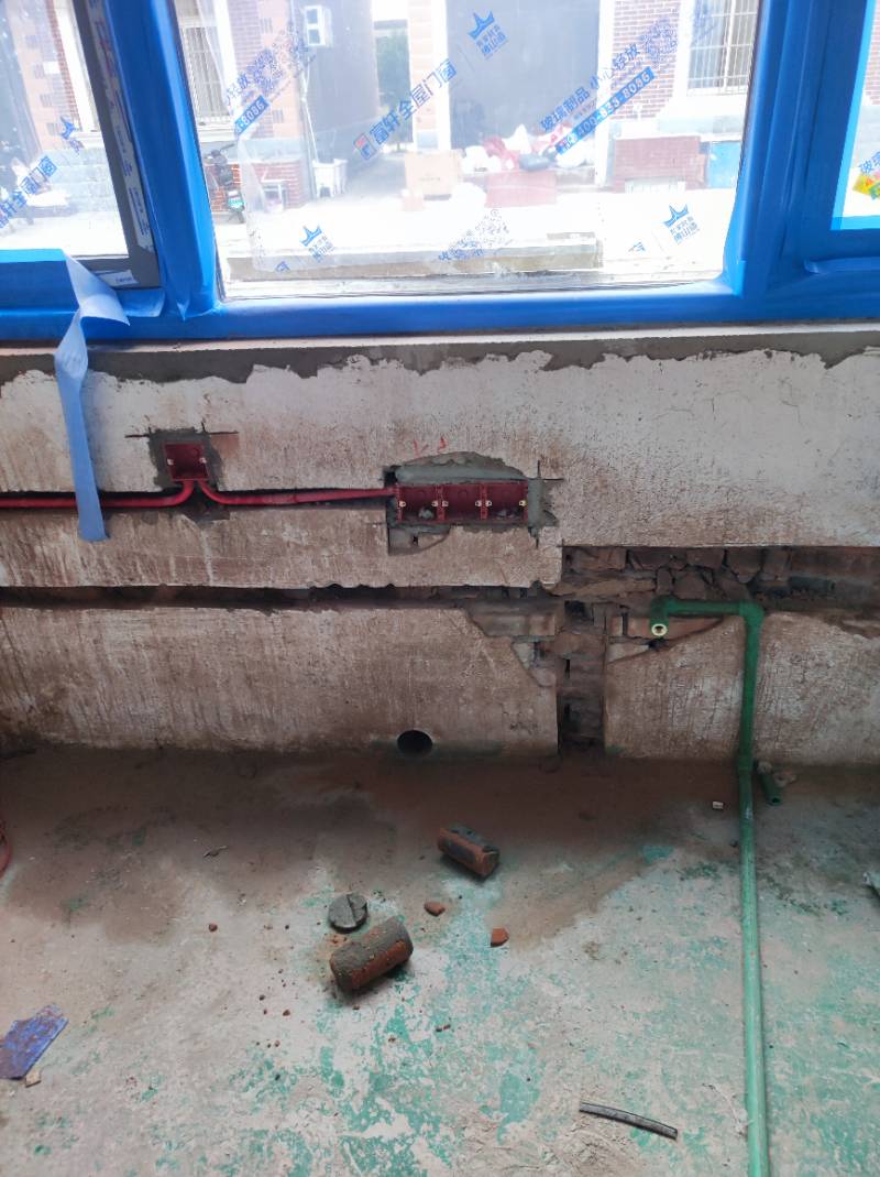 磨框别墅群 6排28号楼 施工照片