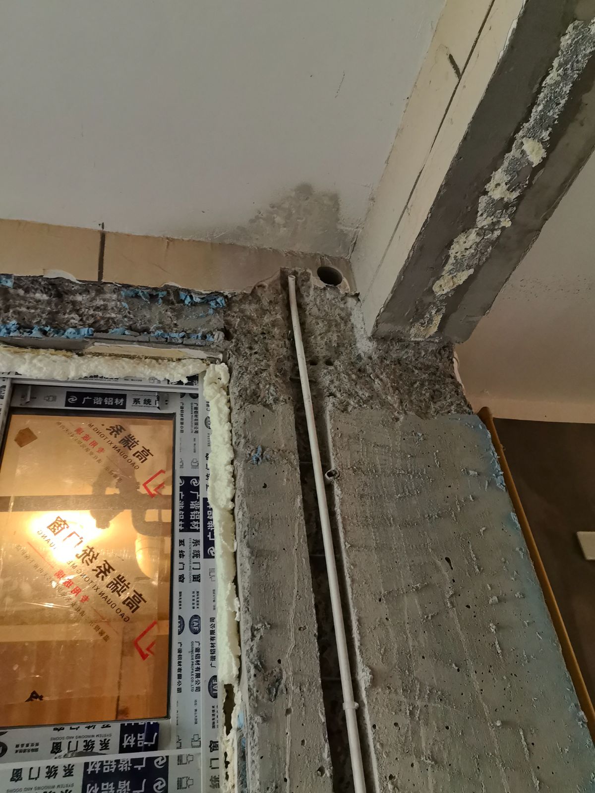 南通军山花园 3*-104 施工照片