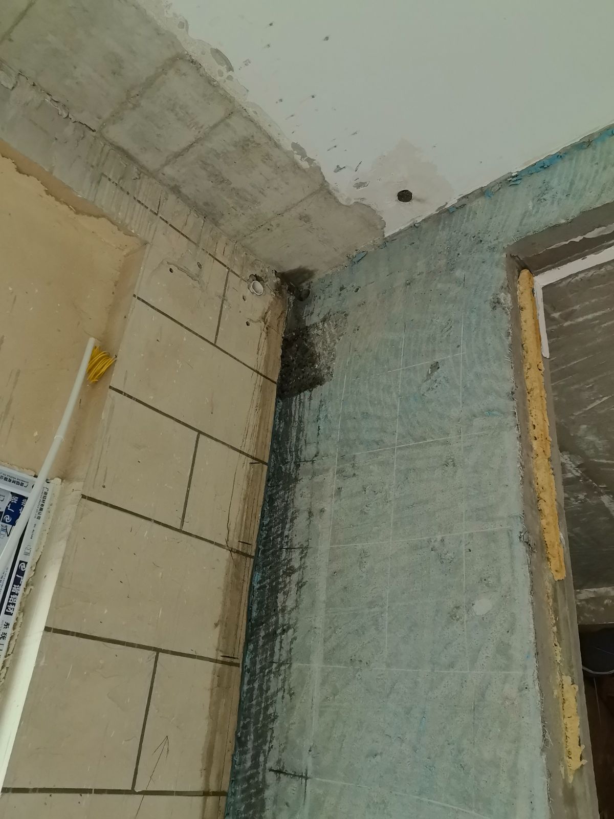 南通军山花园 3*-104 施工照片