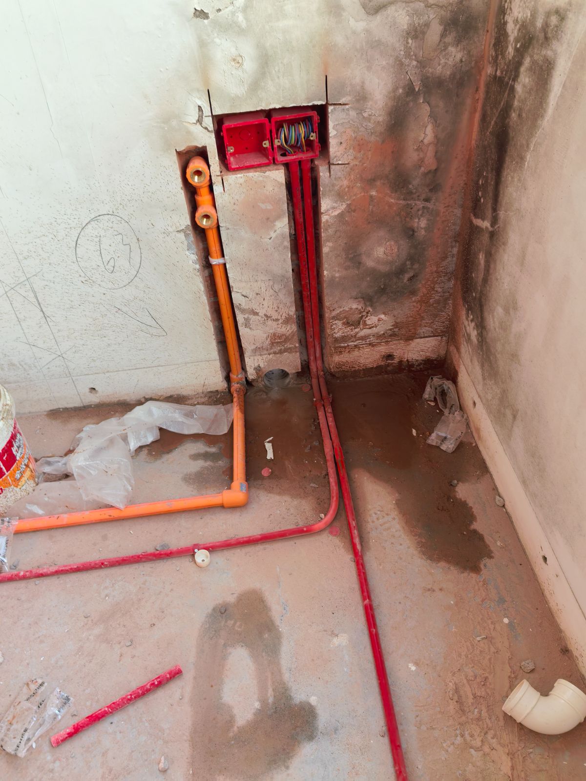 南通学田南苑 5*-307 施工照片