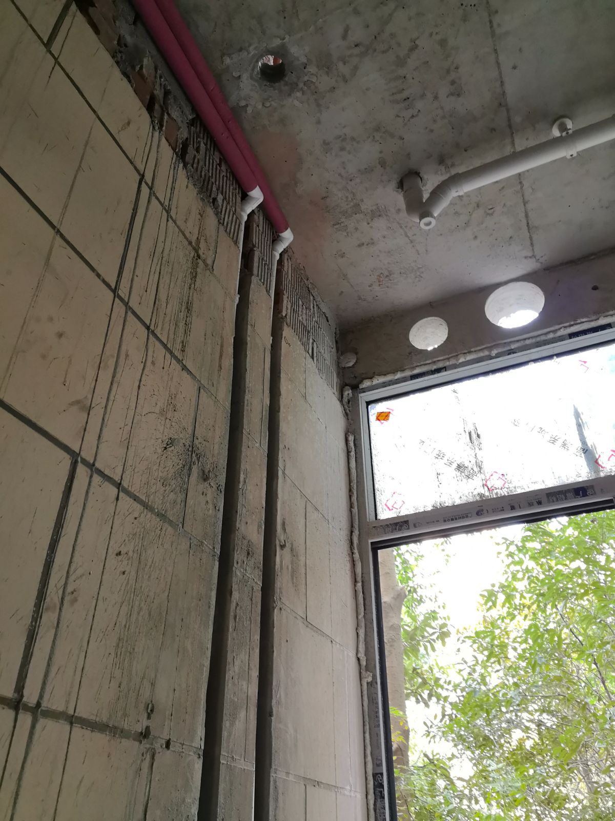 南通军山花园 3*-104 施工照片