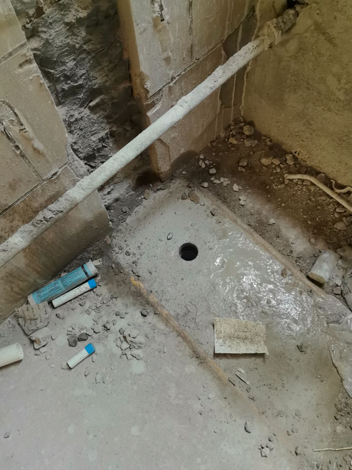 南通军山花园 3*-104 施工照片