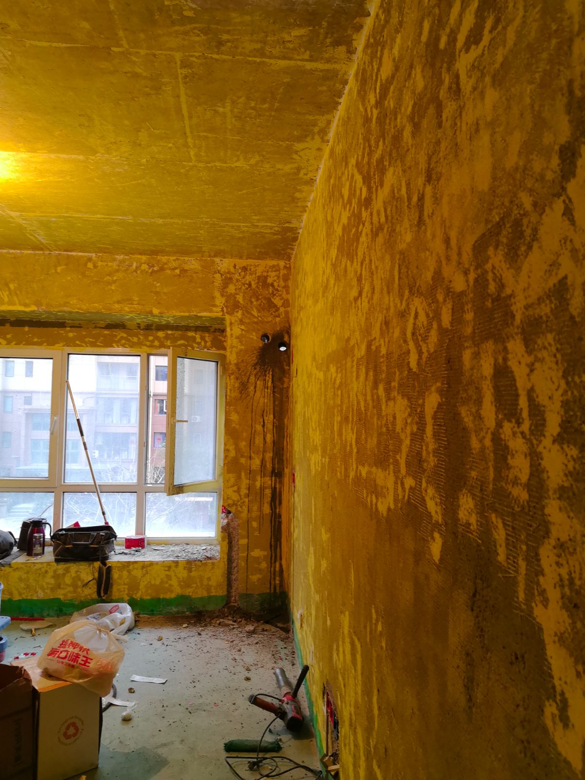 南通五洲幸福湾 1*-303 施工照片