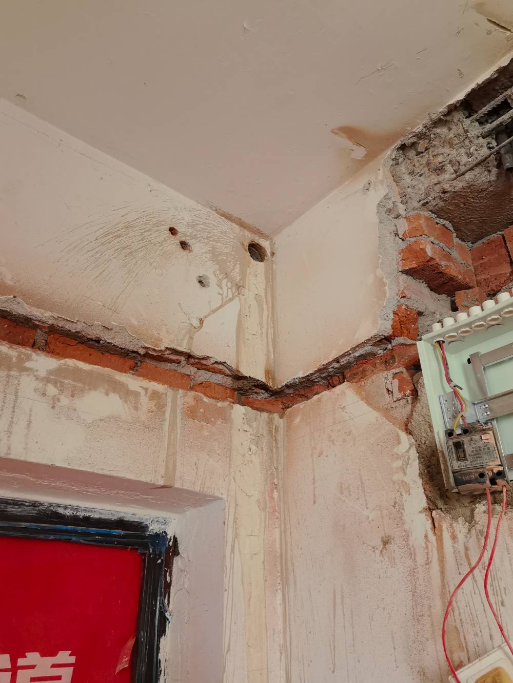 南通起凤园 1*-404 施工照片