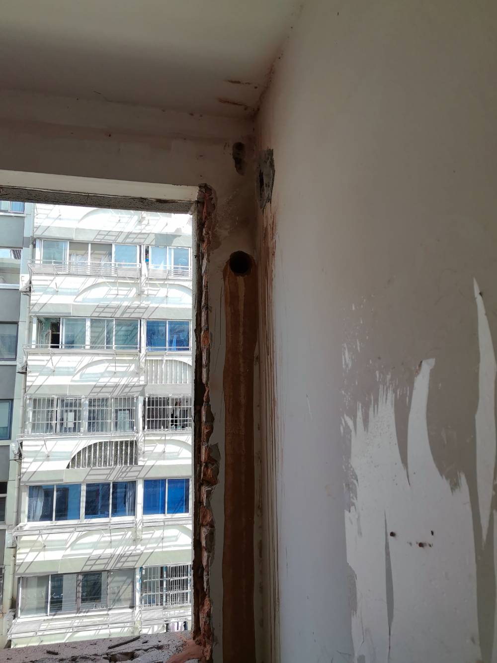 南通起凤园 1*-404 施工照片