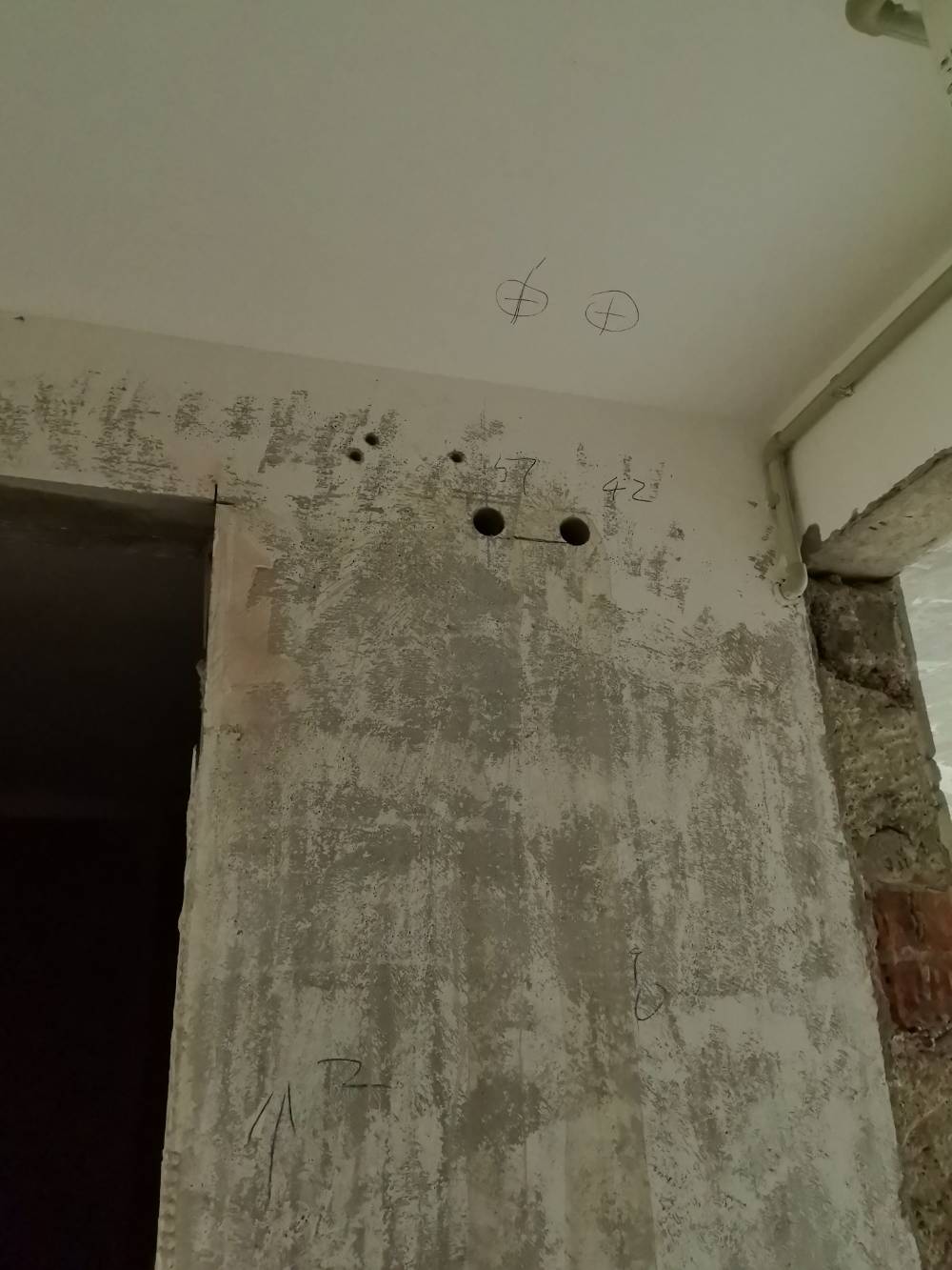 南通观河华府 1*-404 施工照片