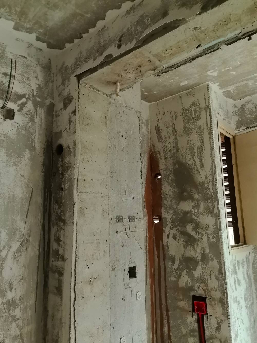 南通观河华府 1*-404 施工照片