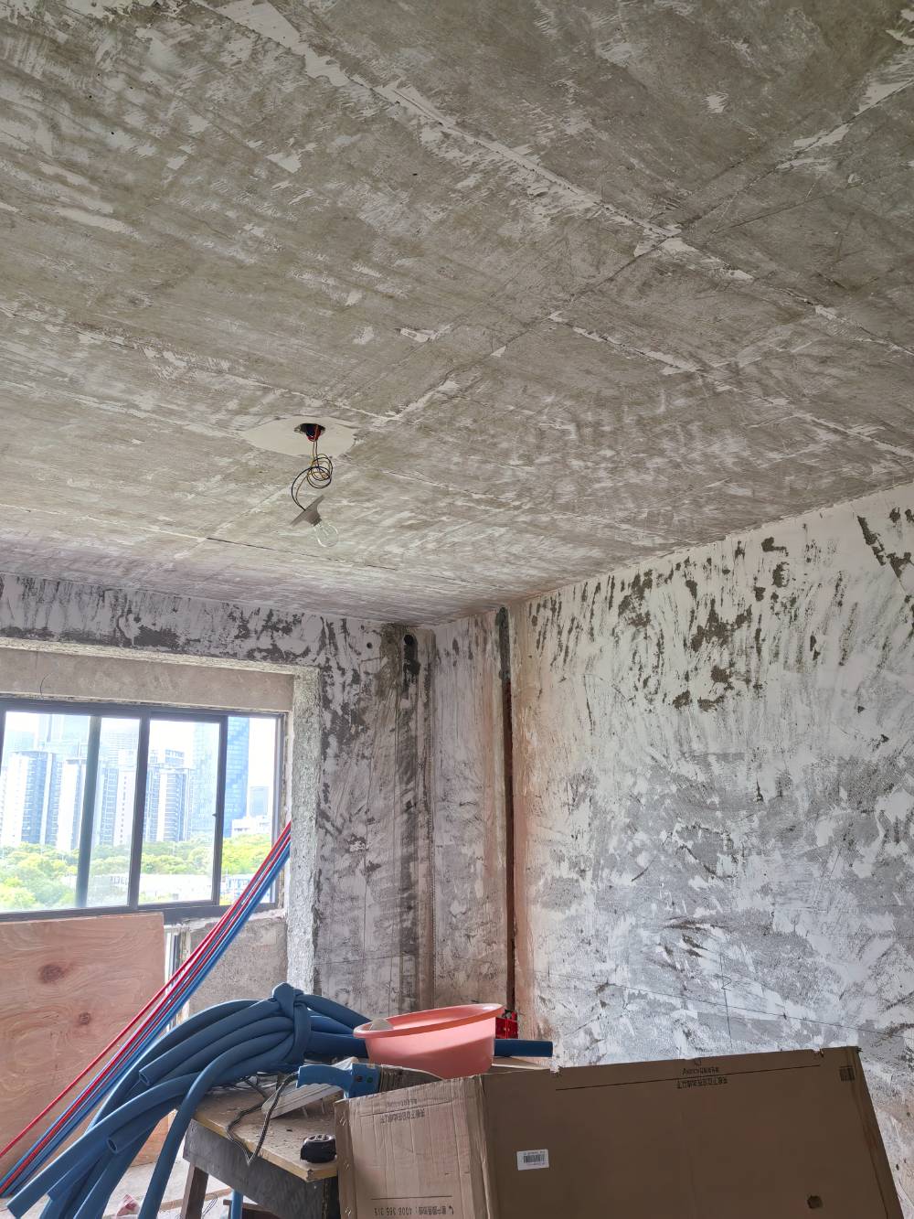 南通陆洪小镇 1*-601 施工照片