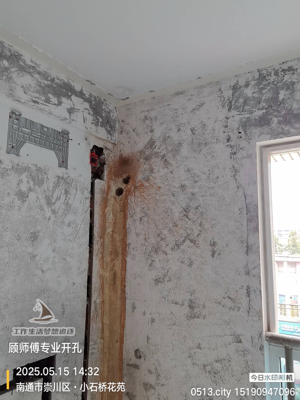 南通小石桥花苑 *-505 施工照片