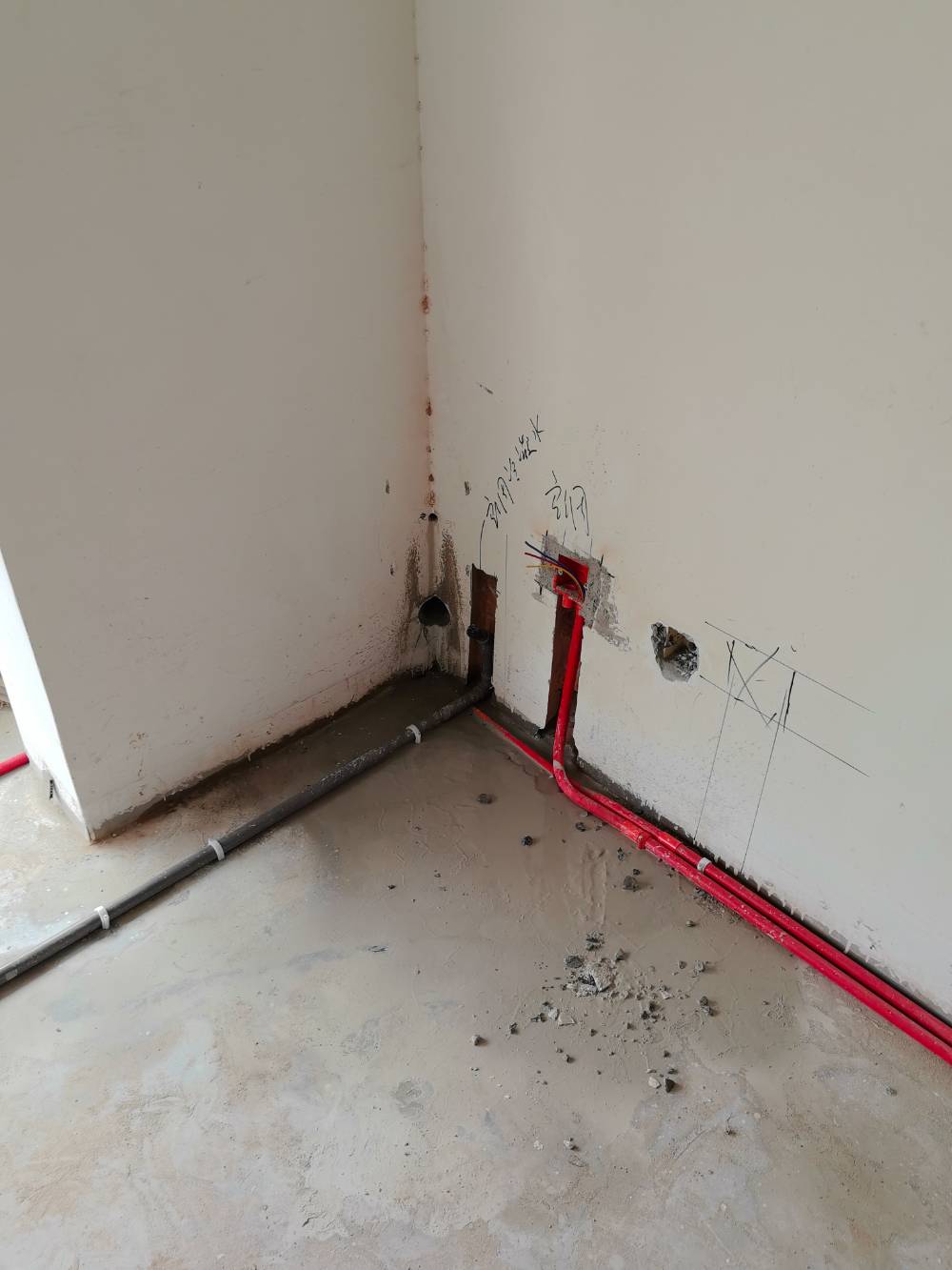 南通春晖花苑 5*-305 施工照片