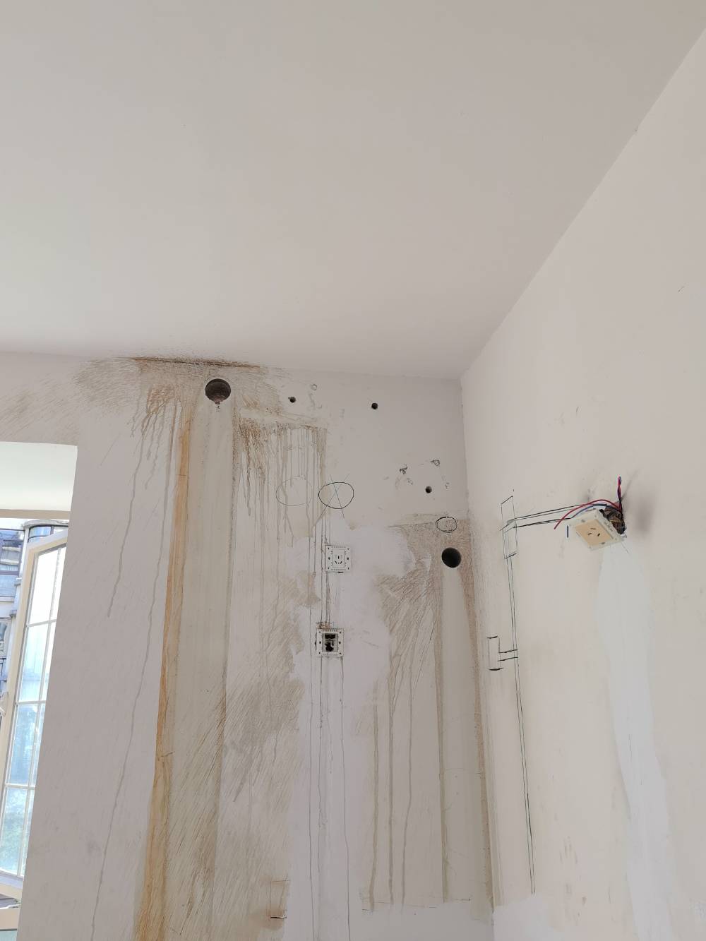 南通优山美地花园 17*-301 施工照片