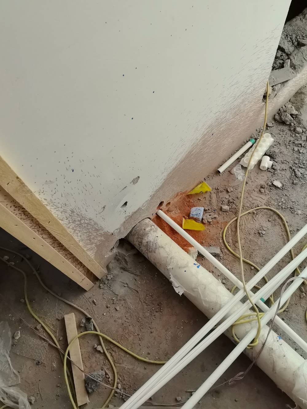 南通优山美地花园 17*-301 施工照片