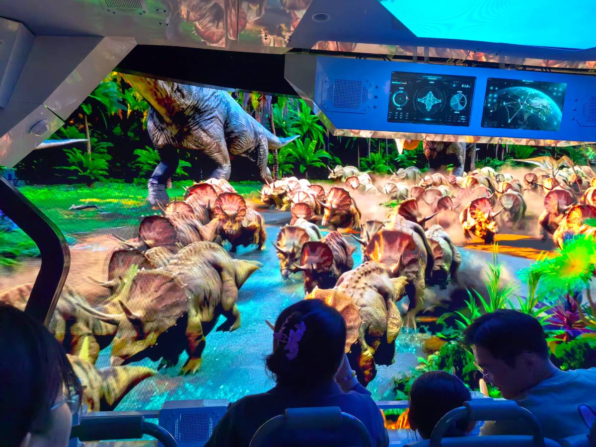 小丫头的恐龙园之约:从南通出发的周末狂欢