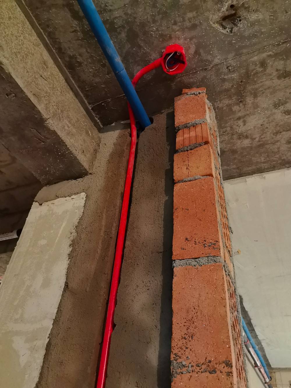 南通万科金域蓝湾 1*-804 施工照片