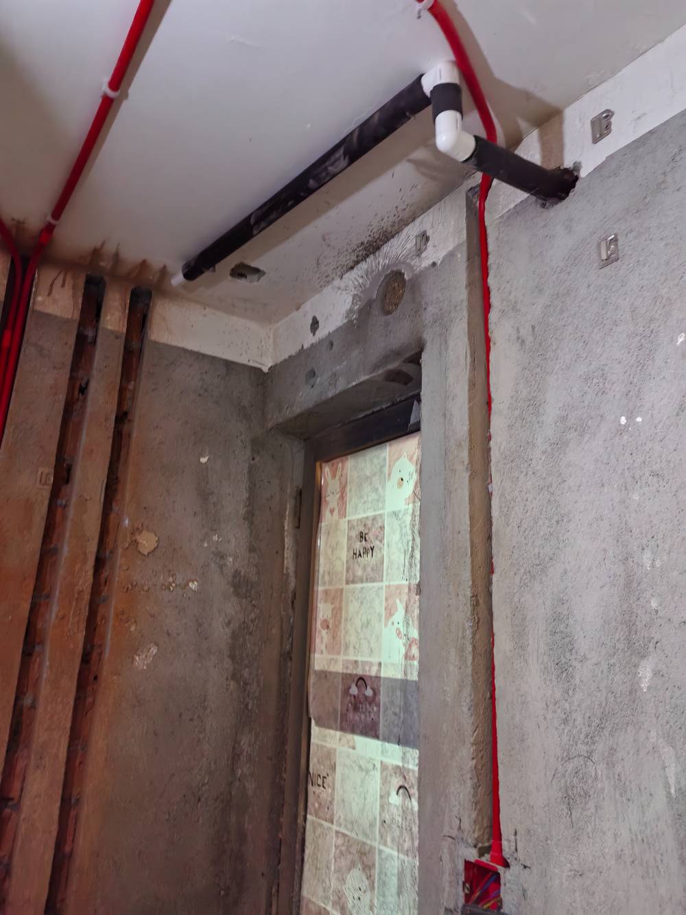 南通朝霞里花苑 *-204 施工照片