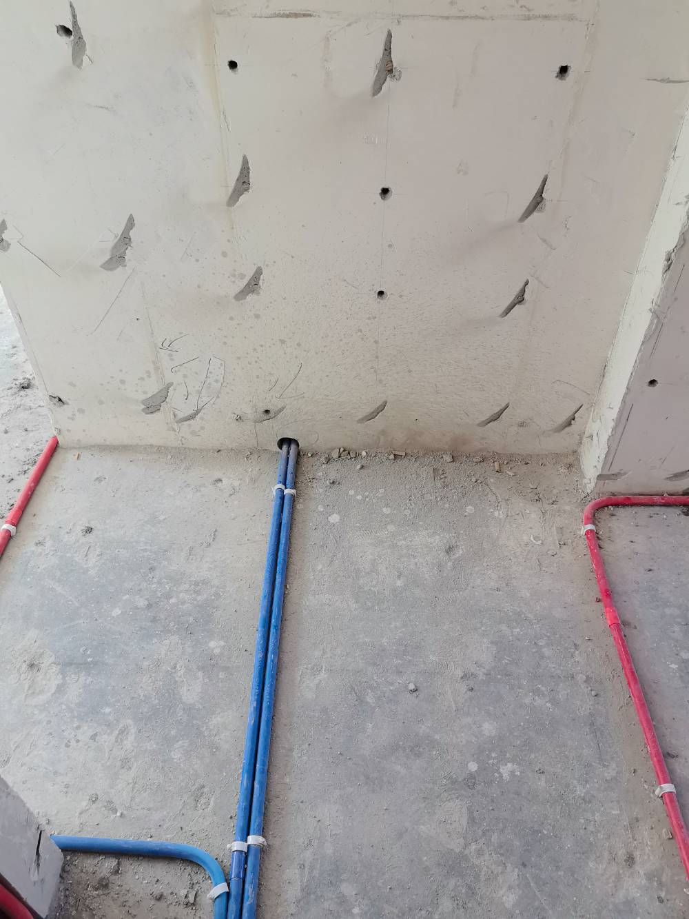 南通天安花园 2*-602 施工照片