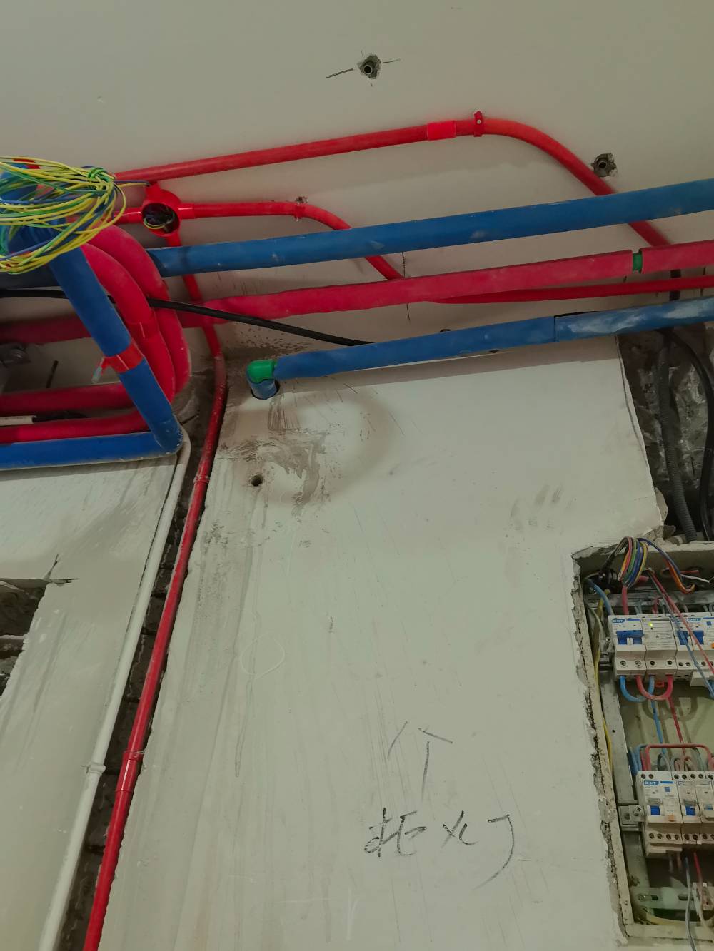 南通园林佳苑 1*-105 施工照片