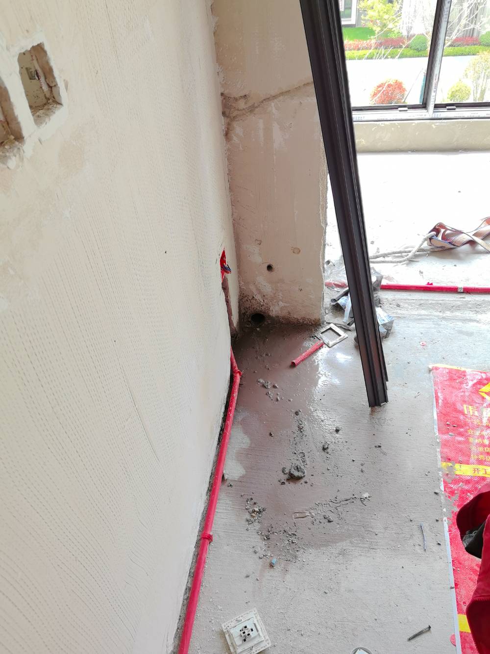 南通大华铂璟湾 1*-401 施工照片