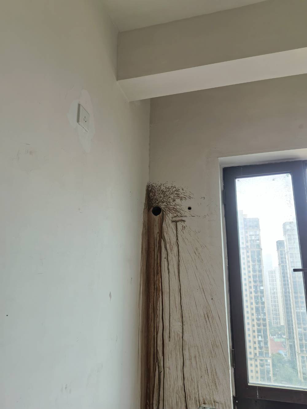 江岸水苑 2*-1604 施工照片