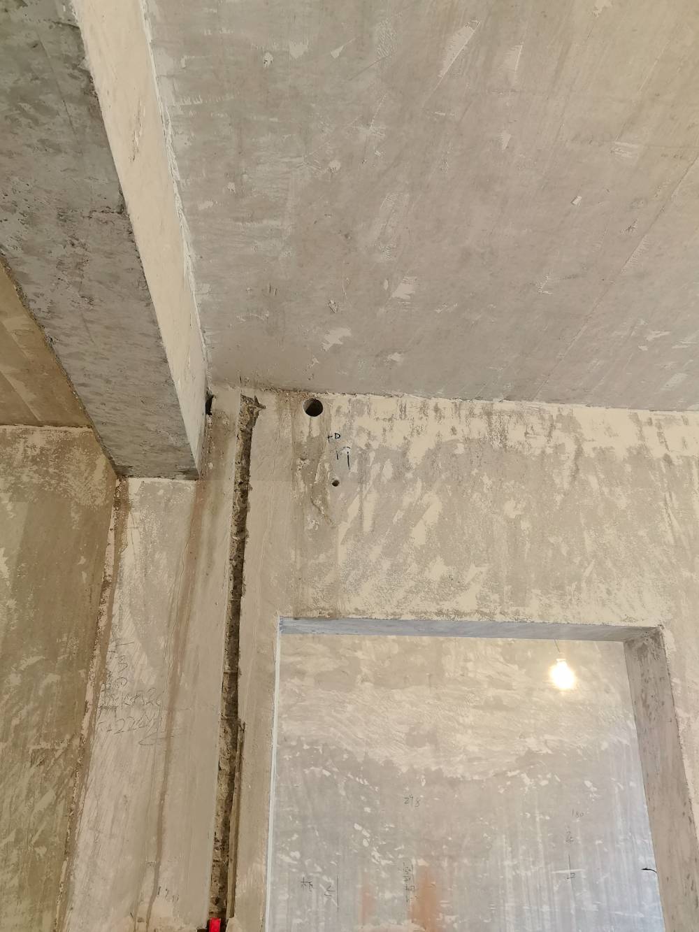 江岸水苑 1*-602 施工照片