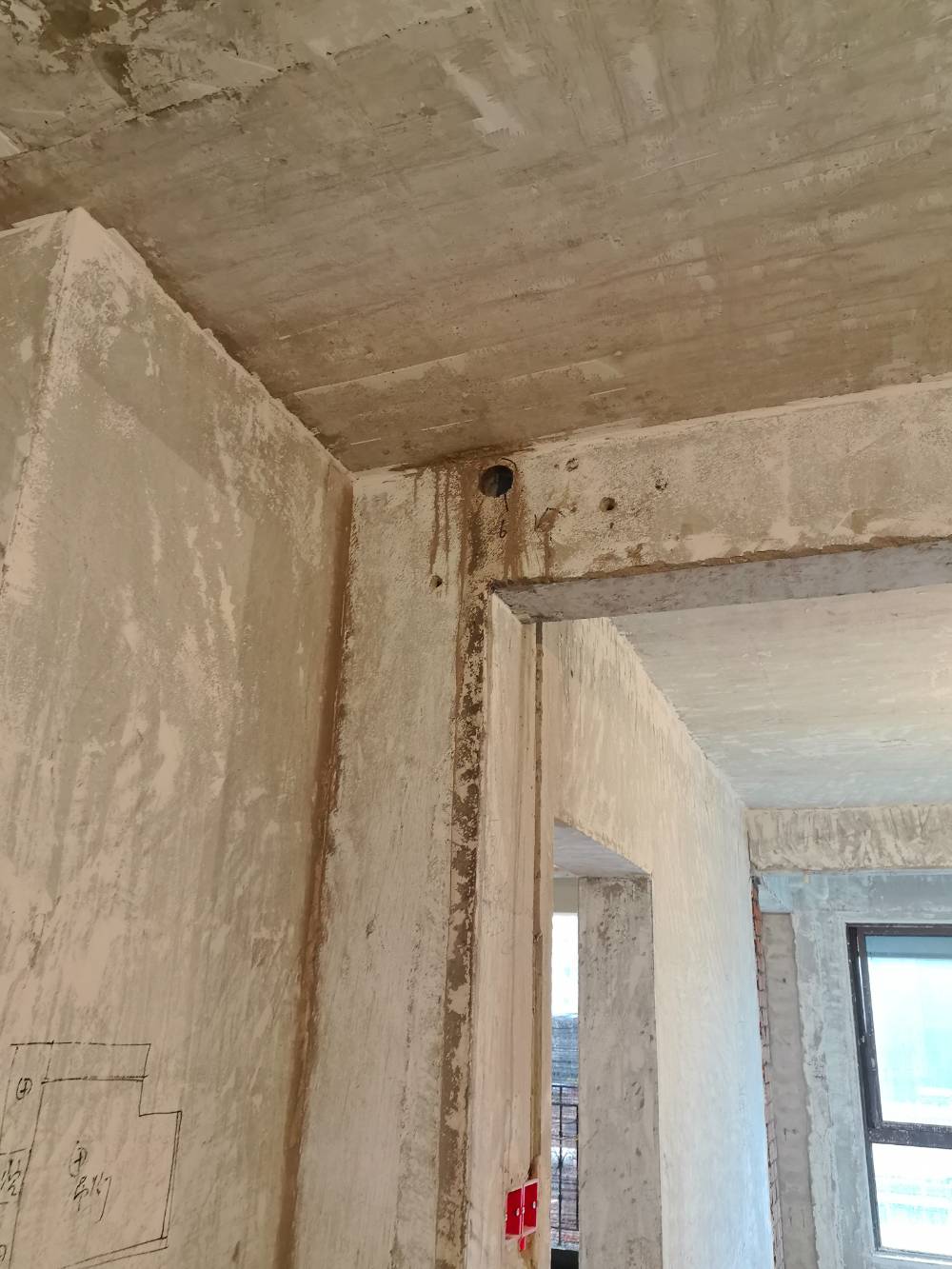 江岸水苑 1*-602 施工照片