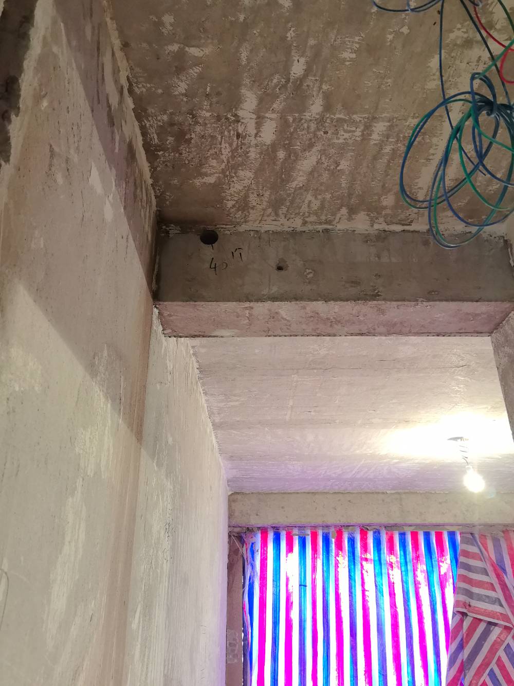 江岸水苑 1*-602 施工照片